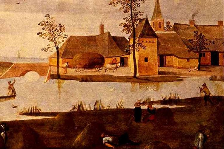 Abel Grimmer The Springtime, The Haymaking Sweden oil painting art